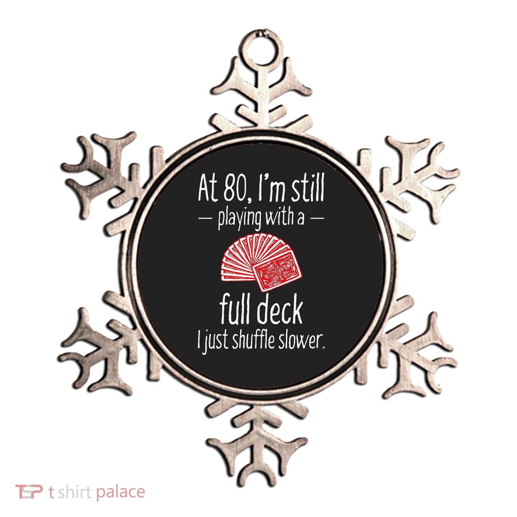 Funny 80th Birthday Gift 80 Year Old Cards Ornament