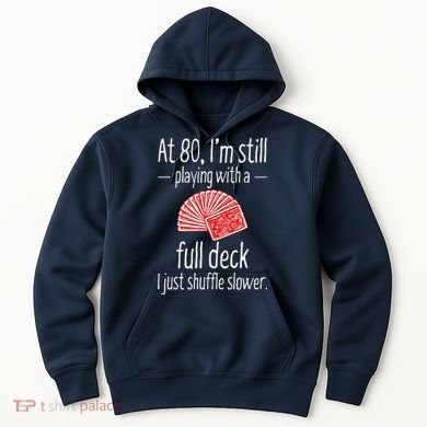 Funny 80th Birthday Gift 80 Year Old Cards Hoodie
