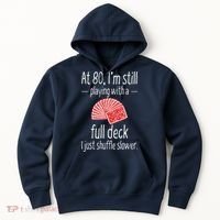 Funny 80th Birthday Gift 80 Year Old Cards Hoodie thumb 0