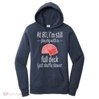 Funny 80th Birthday Gift 80 Year Old Cards Women's Hoodie thumb 0