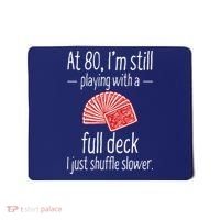 Funny 80th Birthday Gift 80 Year Old Cards Mousepad thumb 0