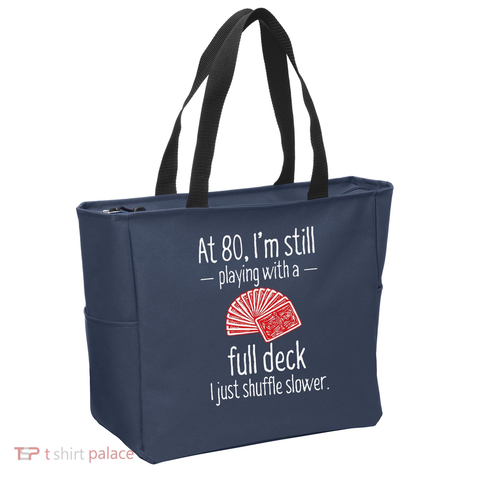 Funny 80th Birthday Gift 80 Year Old Cards Tote Bag
