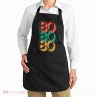 Funny 80th Birthday Retro Apron thumb 2