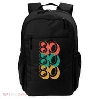 Funny 80th Birthday Retro Backpack thumb 0