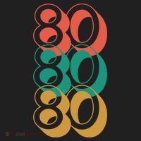 Funny 80th Birthday Retro Beanie thumb 2