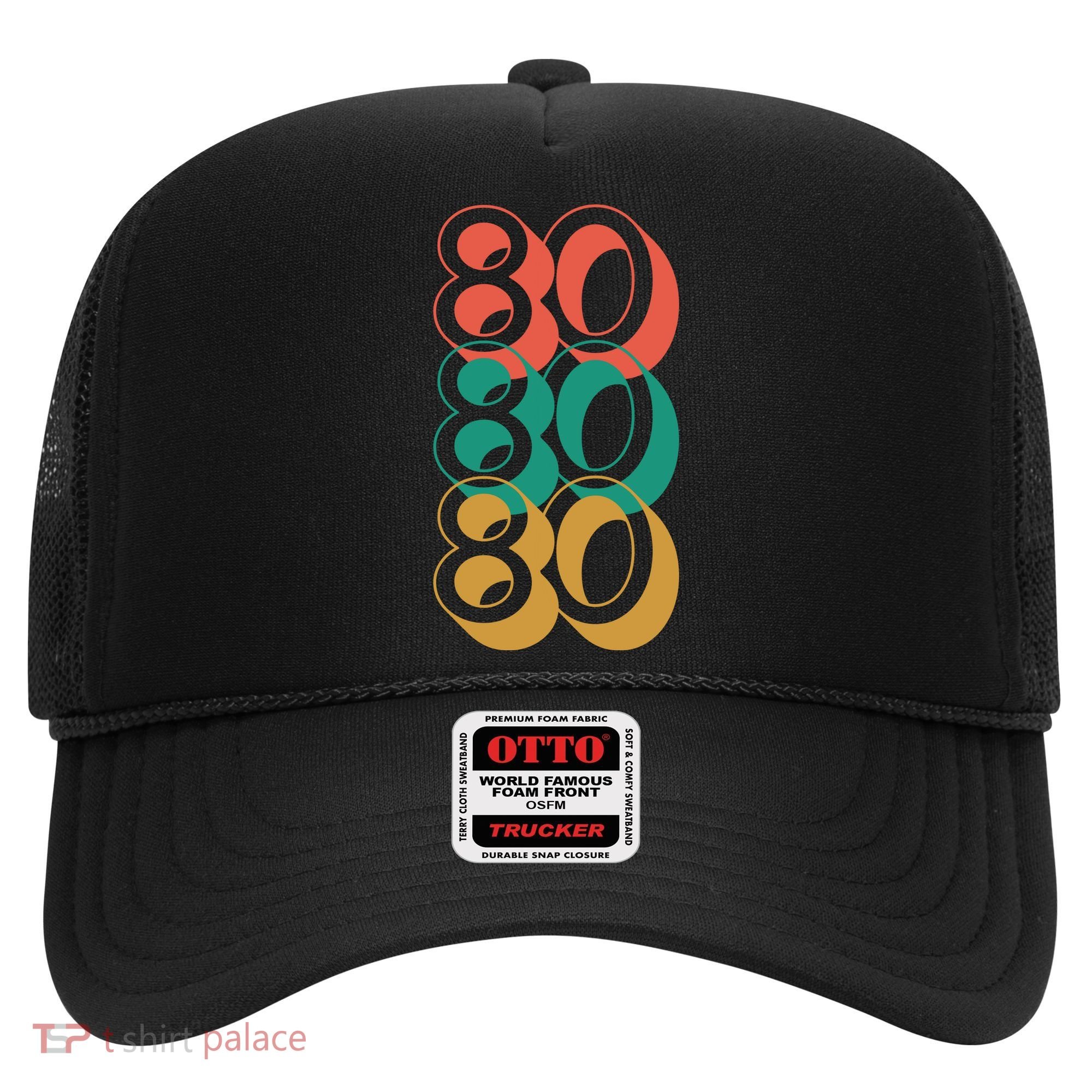 Funny 80th Birthday Retro Hat