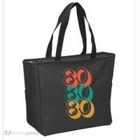 Funny 80th Birthday Retro Tote Bag thumb 2