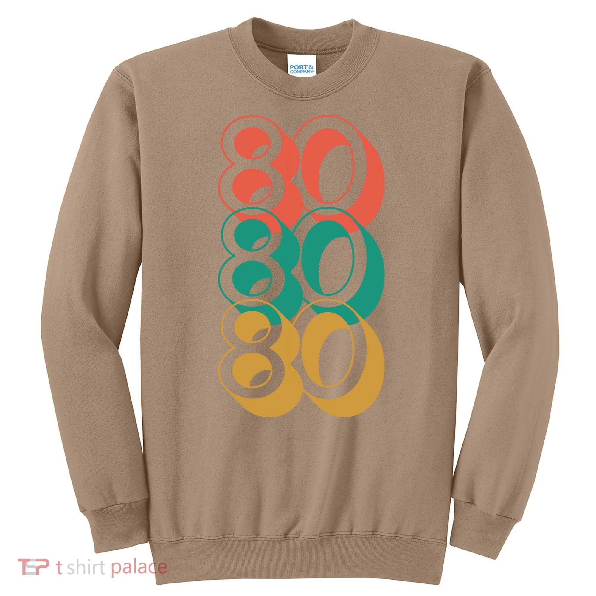 Funny 80th Birthday Retro Sweatshirt