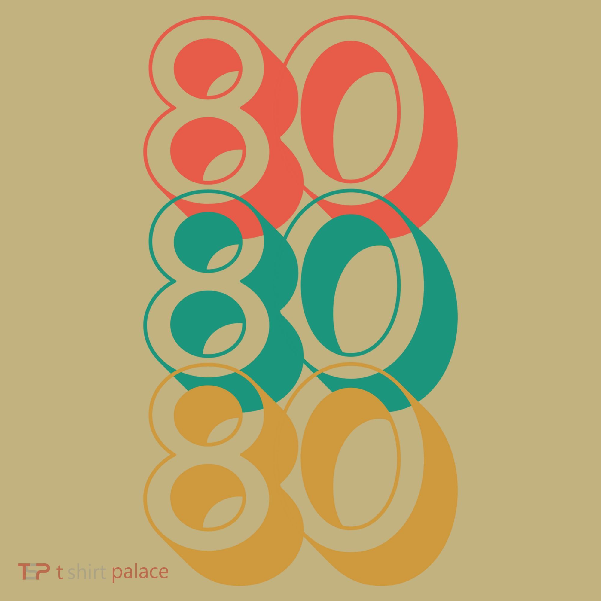 Funny 80th Birthday Retro T-Shirt
