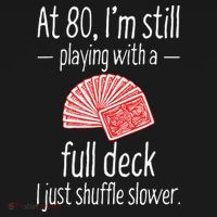 Funny 80th Birthday Gift 80 Year Old Cards Pajama Set thumb 2