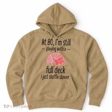 Funny 80th Birthday Gift 80 Year Old Cards Hoodie