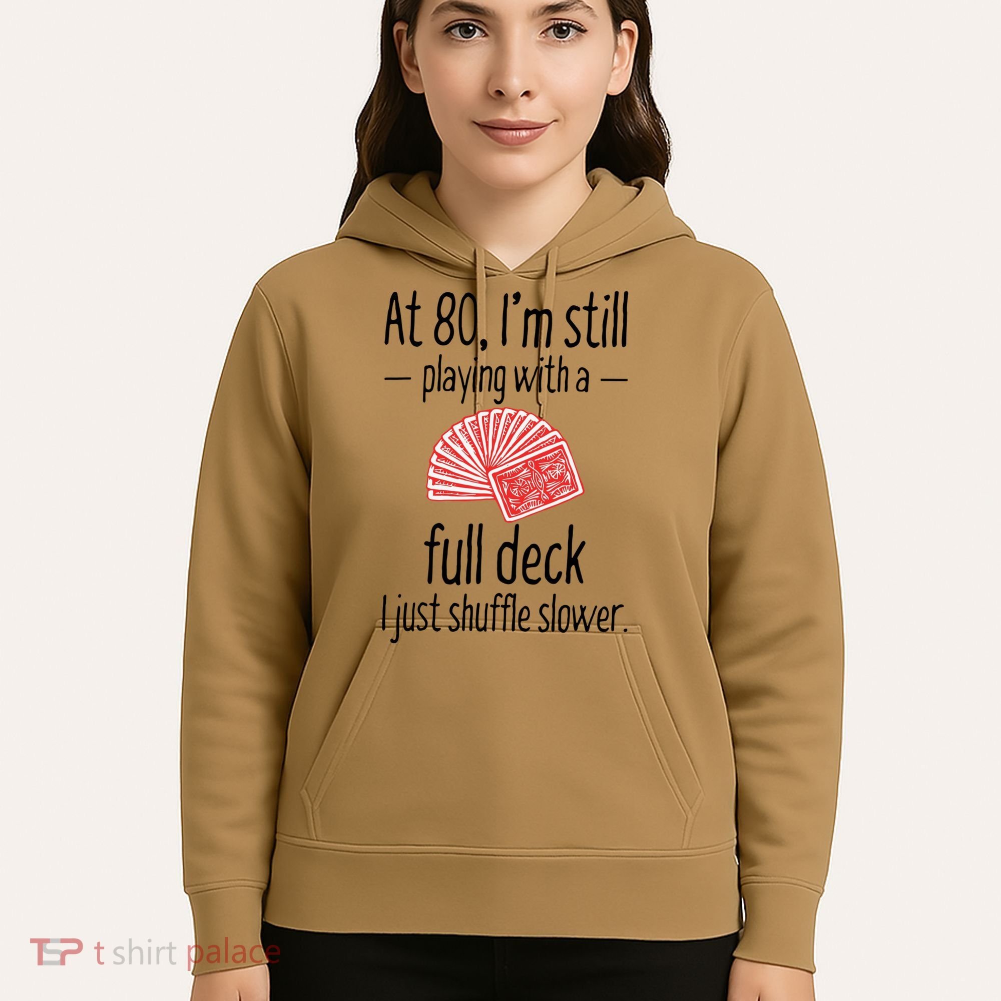 Funny 80th Birthday Gift 80 Year Old Cards Hoodie