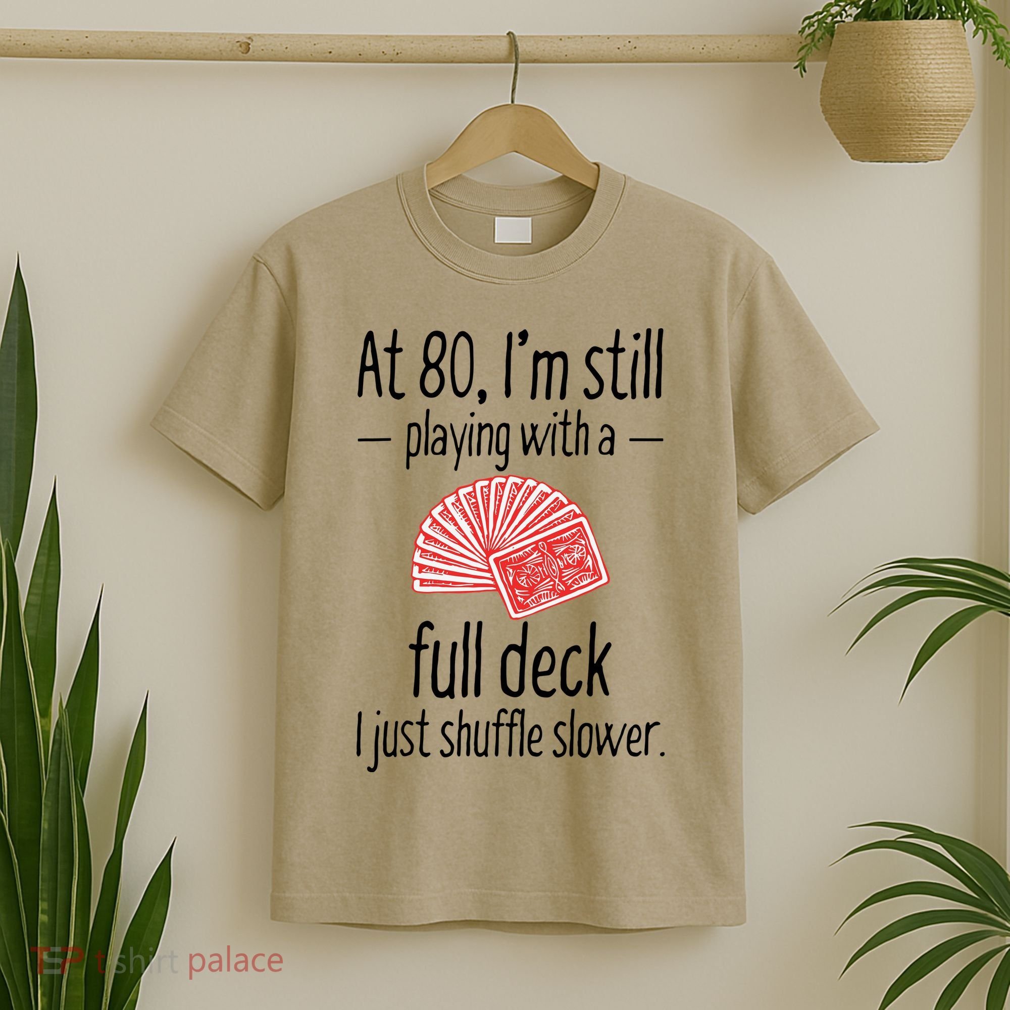 Funny 80th Birthday Gift 80 Year Old Cards T-Shirt