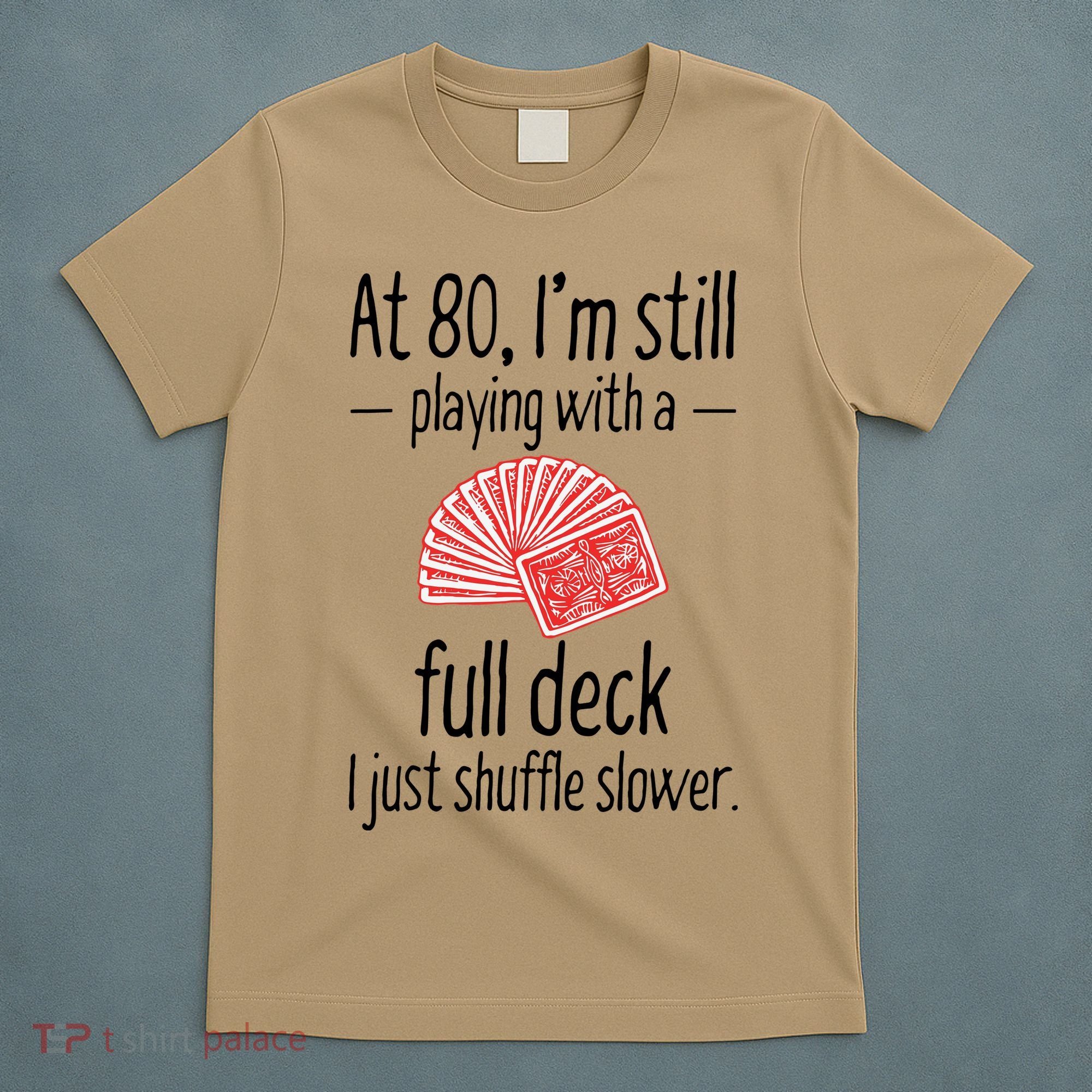 Funny 80th Birthday Gift 80 Year Old Cards T-Shirt