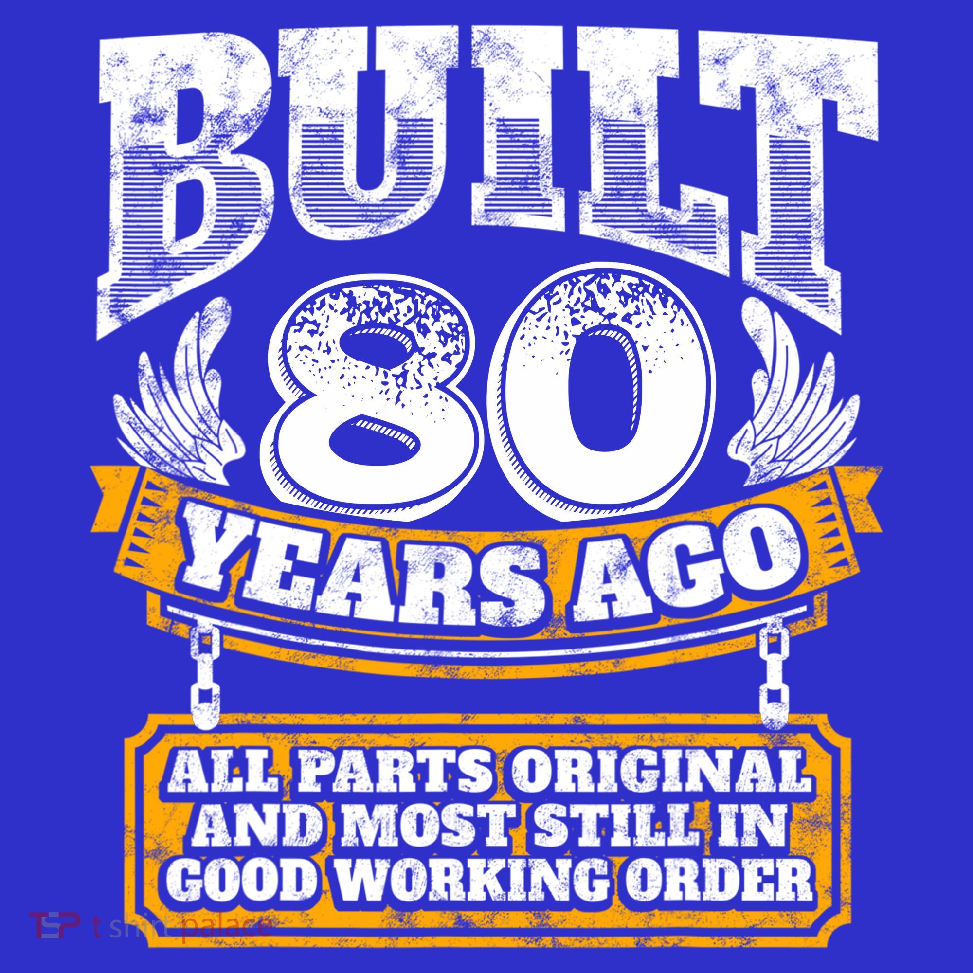Funny 80th Birthday Gift BDay Gift Saying Age 80 Year Joke Women's Tank Top