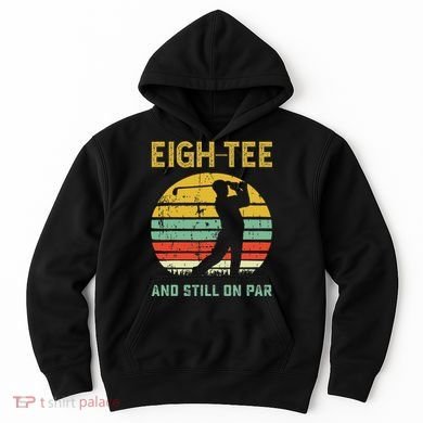 Funny 80th Birthday Golf Pun Golfing 80 Year Old Golfer Hoodie