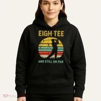 Funny 80th Birthday Golf Pun Golfing 80 Year Old Golfer Hoodie thumb 5