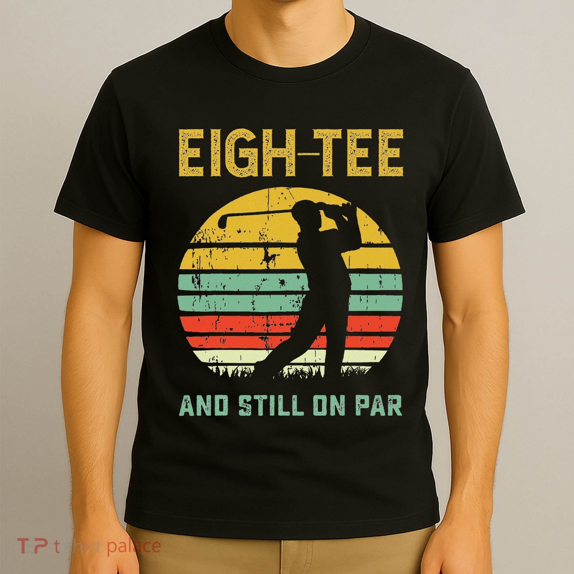 Funny 80th Birthday Golf Pun Golfing 80 Year Old Golfer T-Shirt