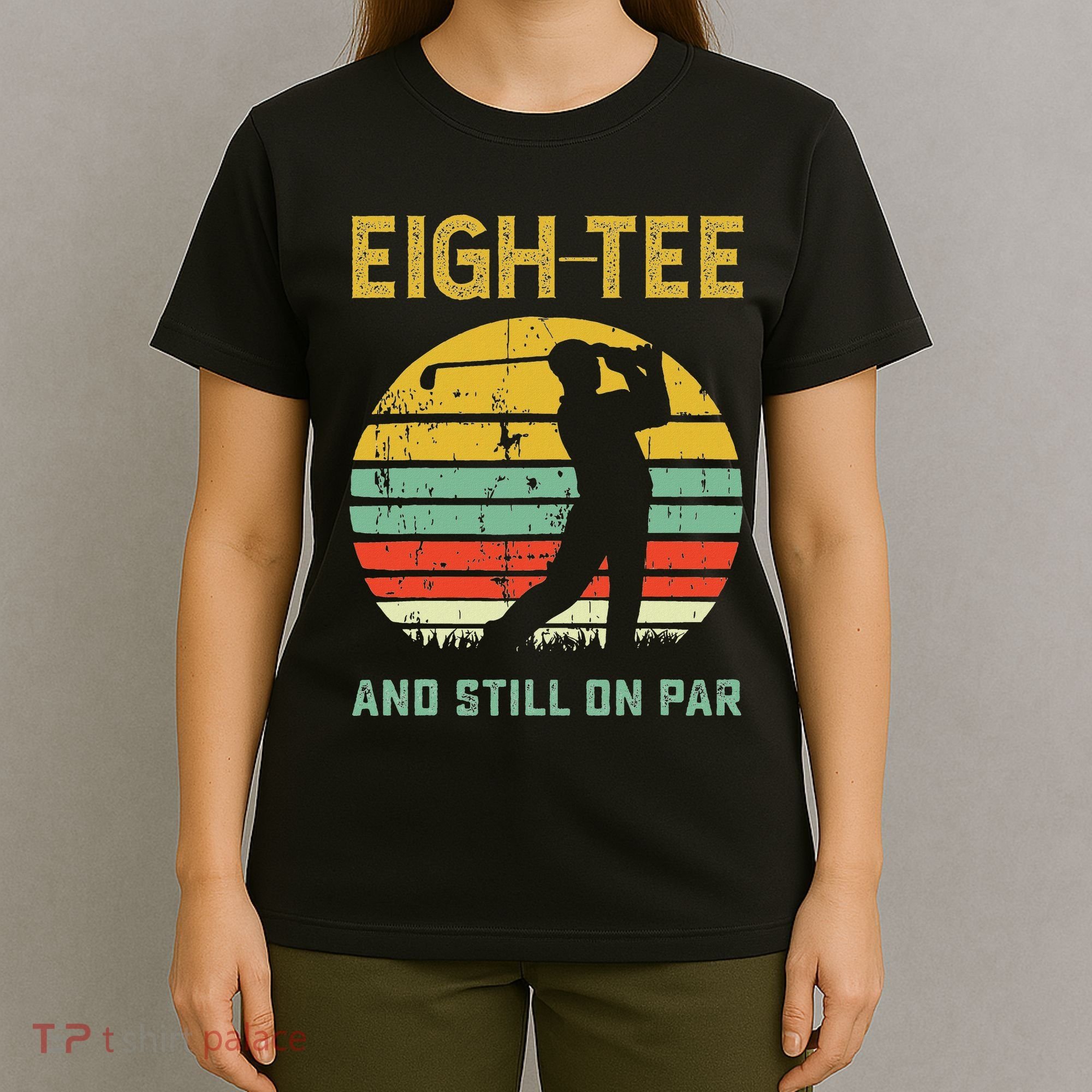 Funny 80th Birthday Golf Pun Golfing 80 Year Old Golfer T-Shirt