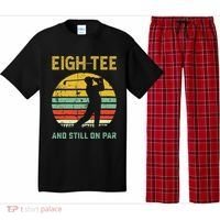 Funny 80th Birthday Golf Pun Golfing 80 Year Old Golfer Pajama Set thumb 0