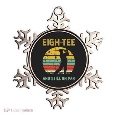 Funny 80th Birthday Golf Pun Golfing 80 Year Old Golfer Ornament