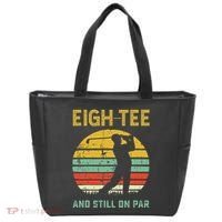 Funny 80th Birthday Golf Pun Golfing 80 Year Old Golfer Tote Bag thumb 0