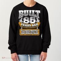 Funny 85th Birthday Gift BDay Gift Saying Age 85 Year Joke Women's Sweatshirt thumb 0