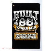 Funny 85th Birthday Gift BDay Gift Saying Age 85 Year Joke Golf Towel thumb 0