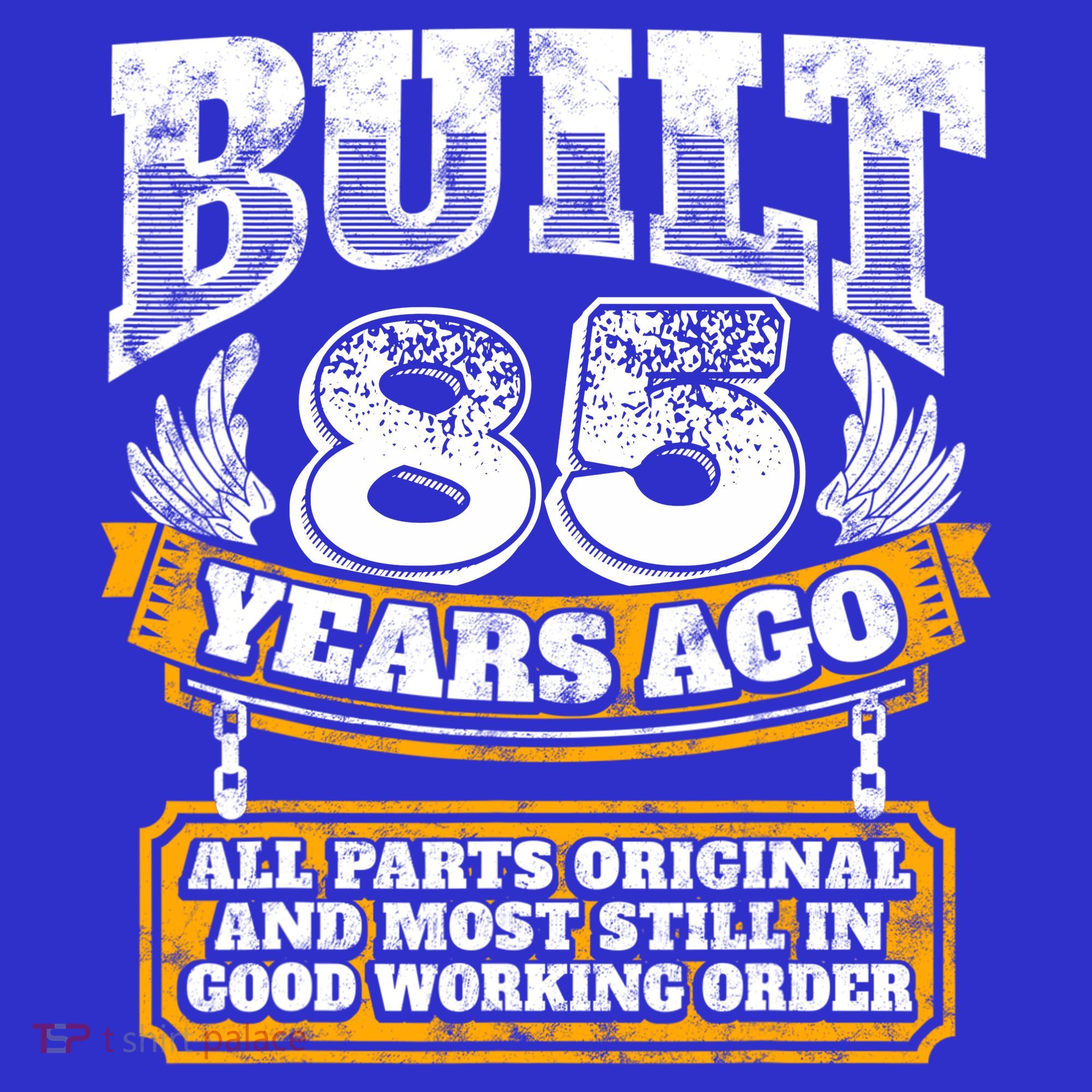 Funny 85th Birthday Gift BDay Gift Saying Age 85 Year Joke Long Sleeve Shirt