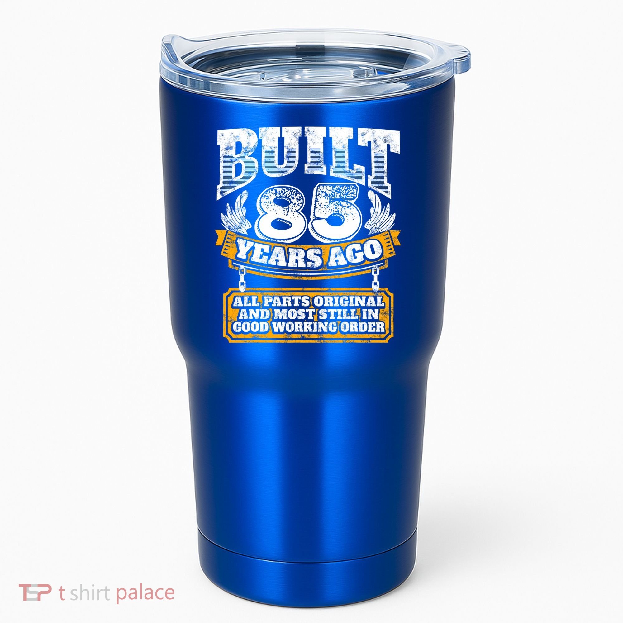 Funny 85th Birthday Gift BDay Gift Saying Age 85 Year Joke Tumbler