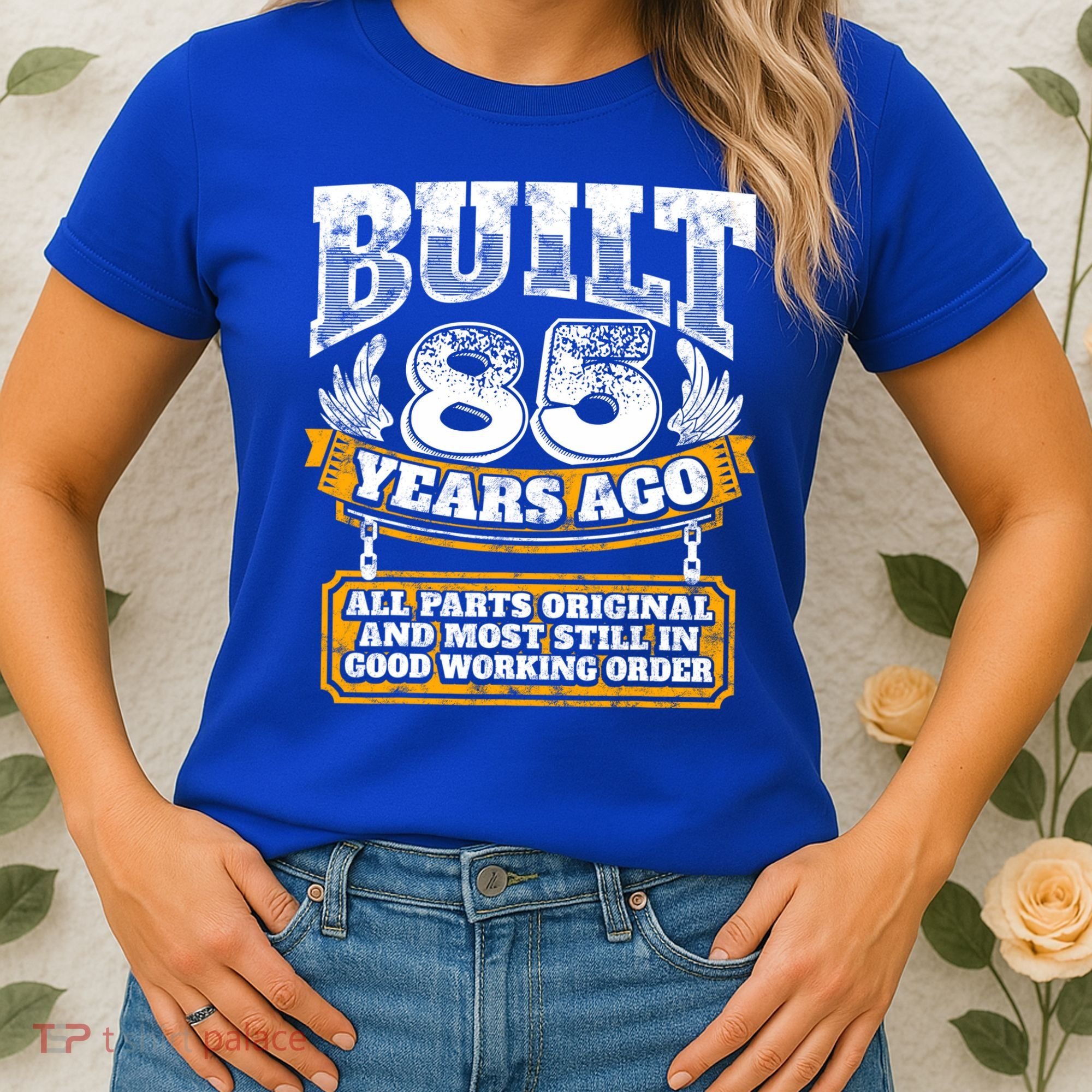 Funny 85th Birthday Gift BDay Gift Saying Age 85 Year Joke Women's T-Shirt