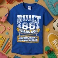 Funny 85th Birthday Gift BDay Gift Saying Age 85 Year Joke Kids T-Shirt thumb 3