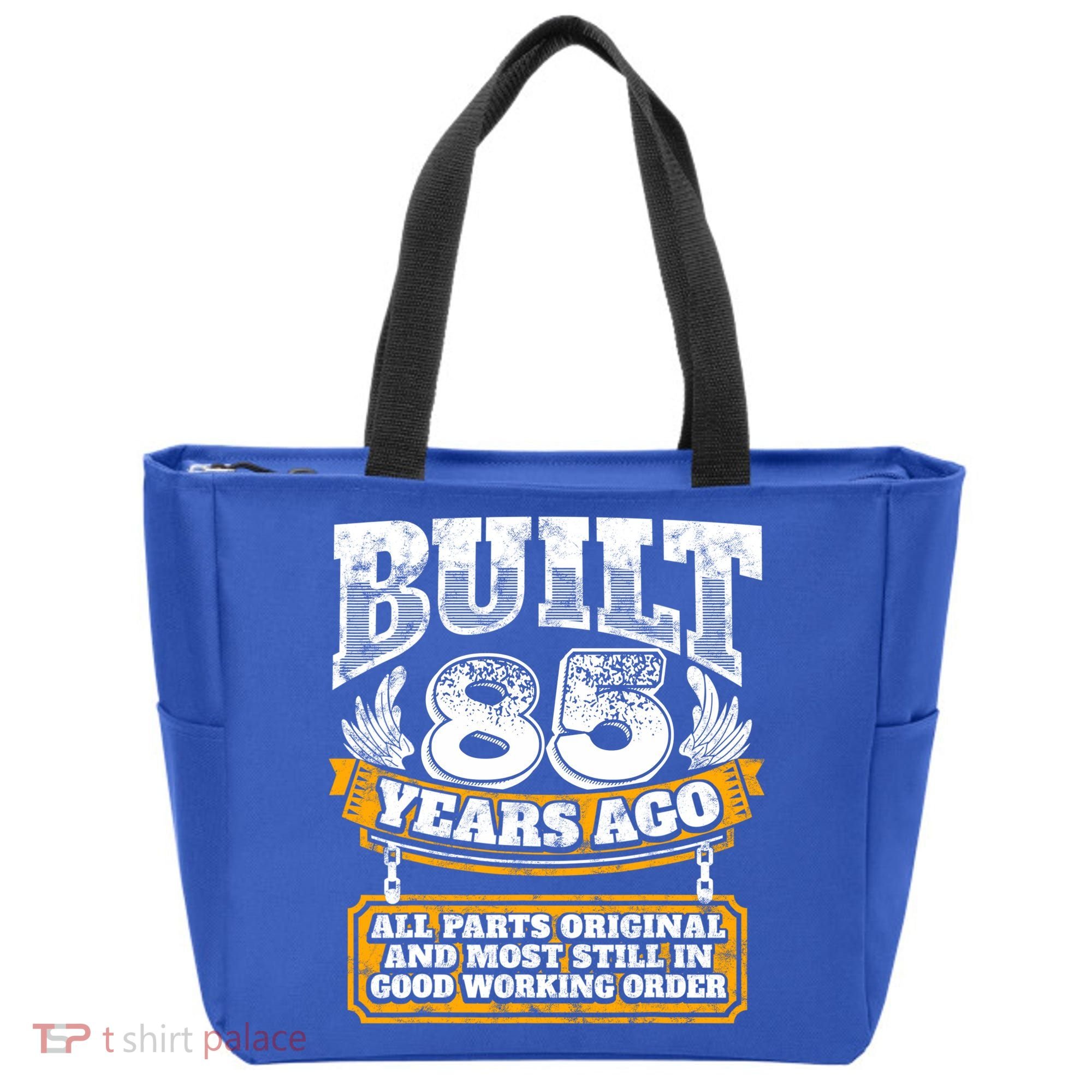 Funny 85th Birthday Gift BDay Gift Saying Age 85 Year Joke Tote Bag
