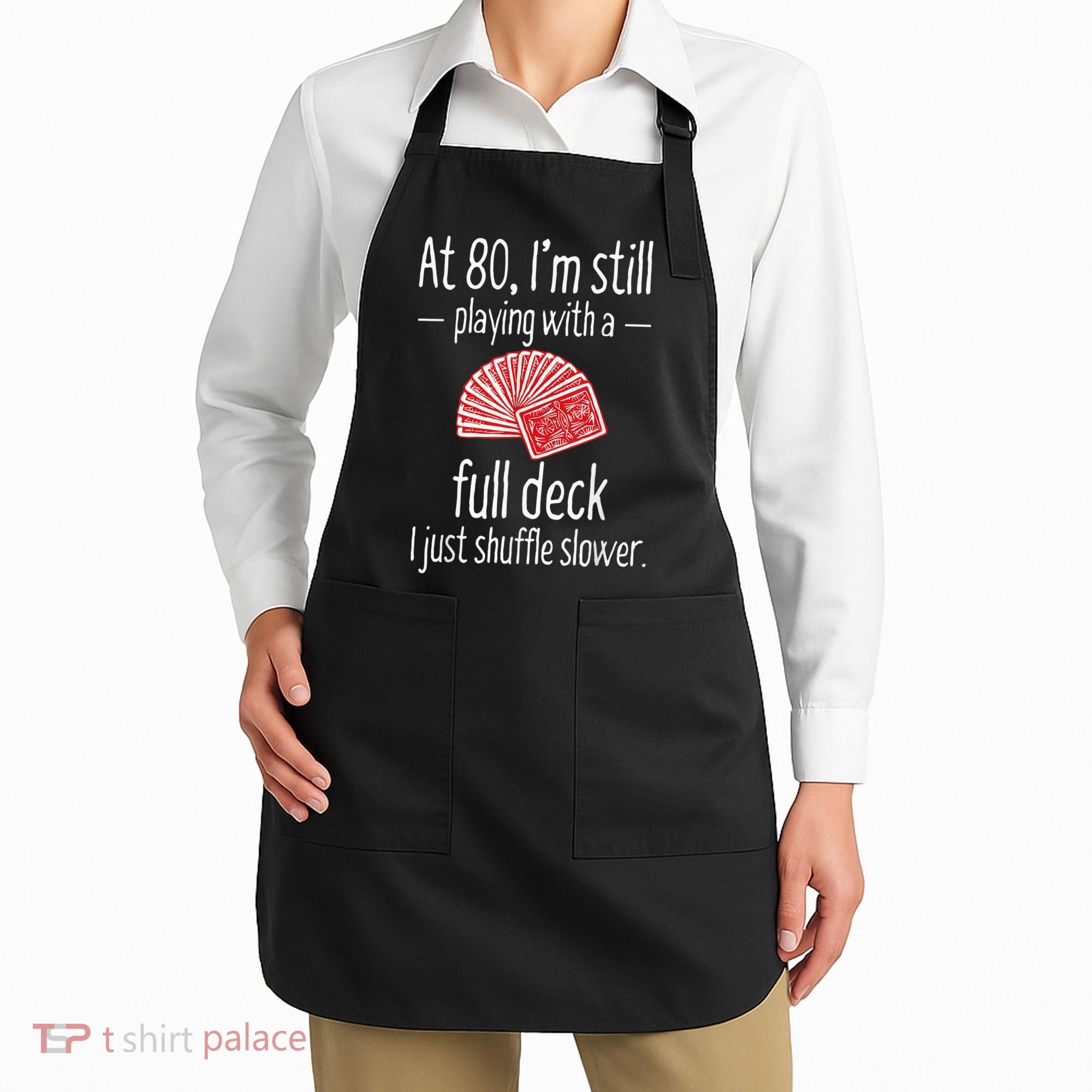 Funny 80th Birthday Gift 80 Year Old Cards Apron