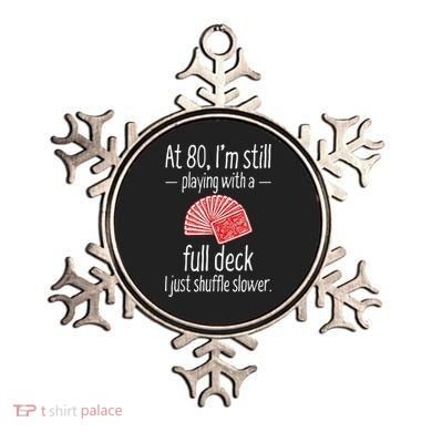 Funny 80th Birthday Gift 80 Year Old Cards Ornament