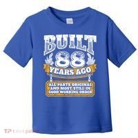 Funny 88th Birthday Gift BDay Gift Saying Age 88 Year Joke Toddler T-Shirt thumb 0