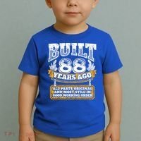 Funny 88th Birthday Gift BDay Gift Saying Age 88 Year Joke Toddler T-Shirt thumb 2