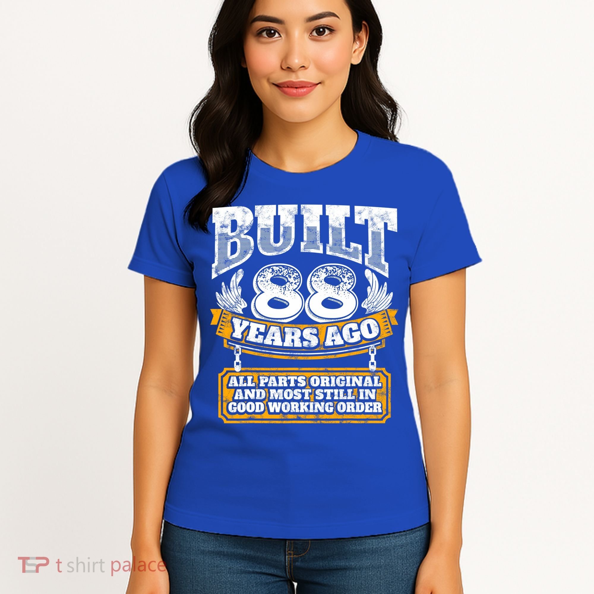 Funny 88th Birthday Gift BDay Gift Saying Age 88 Year Joke Women's T-Shirt