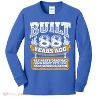Funny 88th Birthday Gift BDay Gift Saying Age 88 Year Joke Kids Long Sleeve Shirt thumb 0