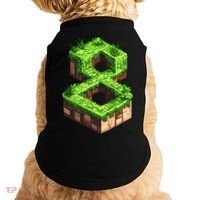 Fun 8th Birthday Number 8 Video Gamer Pixel Themed Bday Boy Doggie Tank thumb 0