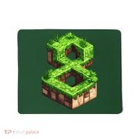Fun 8th Birthday Number 8 Video Gamer Pixel Themed Bday Boy Mousepad thumb 0