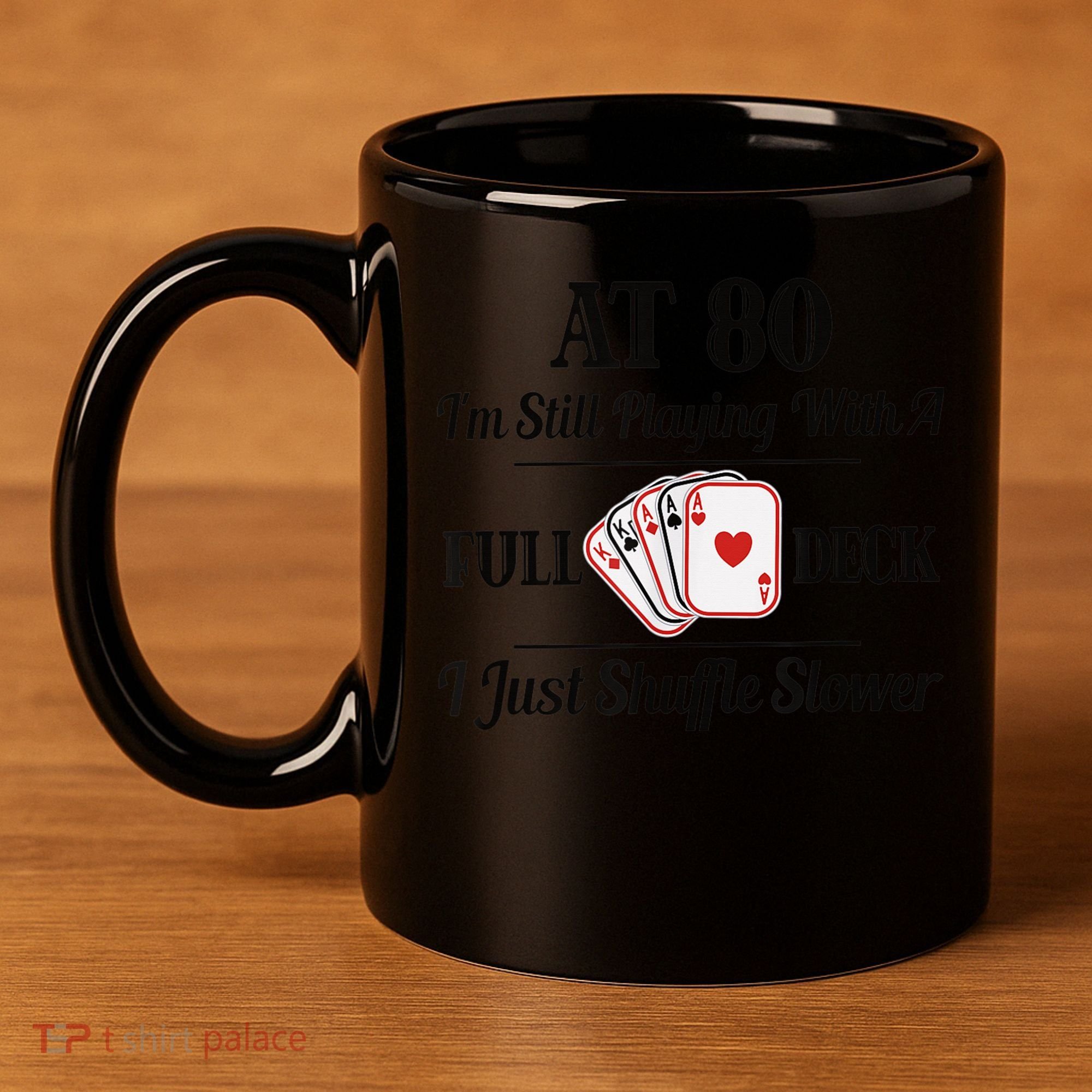 Funny 80th Birthday Gift  - 80 Year Old Cards Shirt 11oz C Handle Ceramic Mug