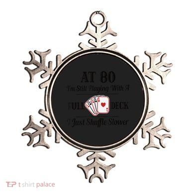 Funny 80th Birthday Gift  - 80 Year Old Cards Shirt Ornament