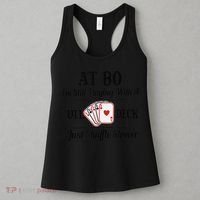 Funny 80th Birthday Gift  - 80 Year Old Cards Shirt Women's Tank Top thumb 3