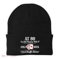Funny 80th Birthday Gift  - 80 Year Old Cards Shirt Beanie thumb 0