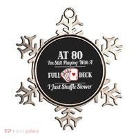 Funny 80th Birthday Gift  - 80 Year Old Cards Shirt Ornament thumb 0