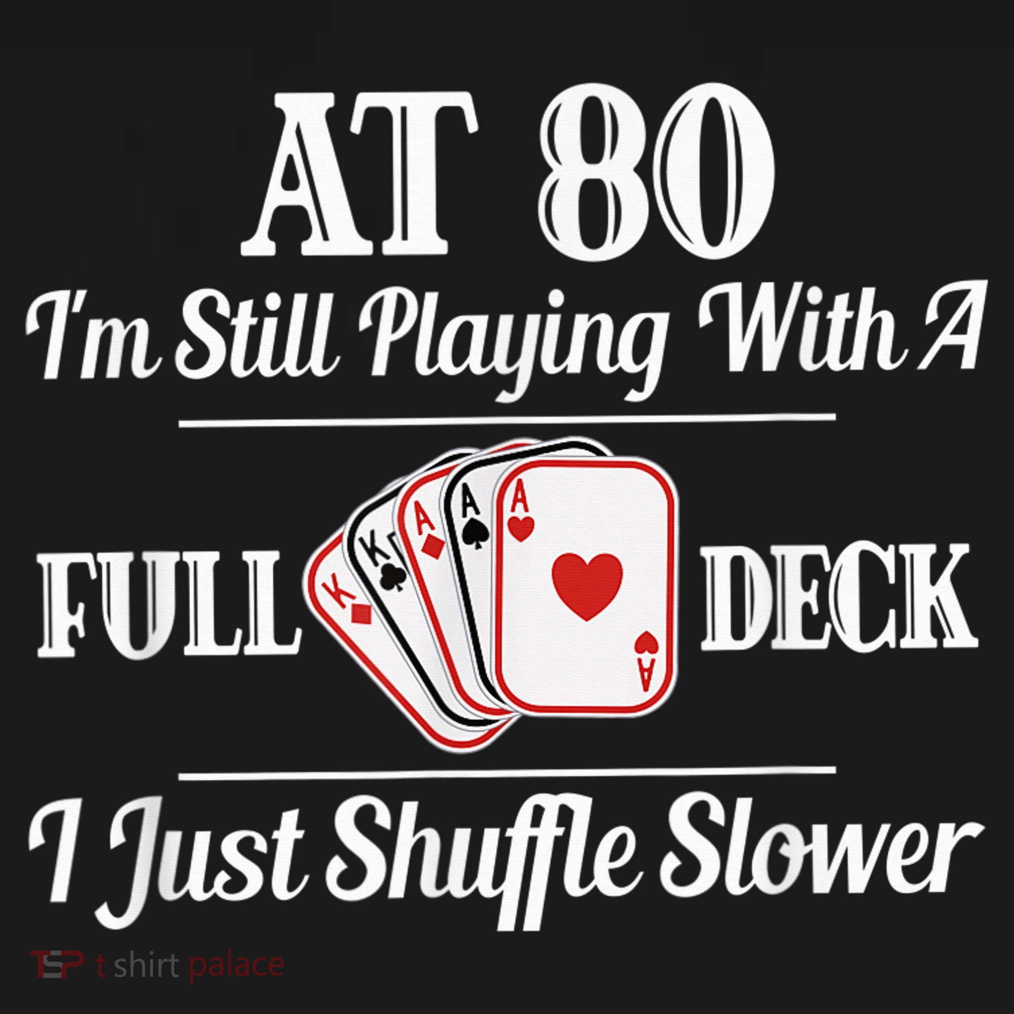 Funny 80th Birthday Gift  - 80 Year Old Cards Shirt Women's Tank Top