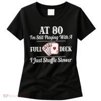Funny 80th Birthday Gift  - 80 Year Old Cards Shirt Women's T-Shirt thumb 0