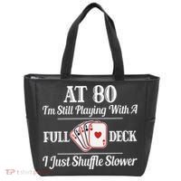 Funny 80th Birthday Gift  - 80 Year Old Cards Shirt Tote Bag thumb 0