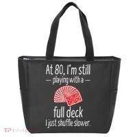 Funny 80th Birthday Gift 80 Year Old Cards Tote Bag thumb 0